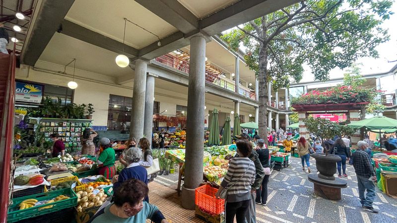 Qué ver en Funchal: mercado dos Lavradores
