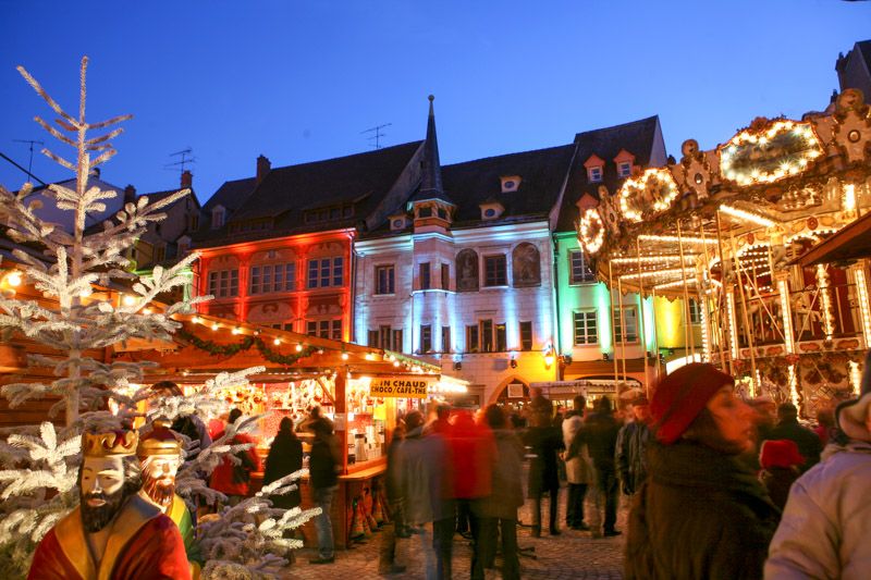 Alsacia en Navidad: Mercado navideño en Mulhouse