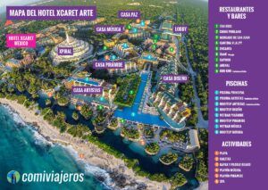 Xcaret Arte Hotel: the BEST guide ️ | Map Daily plan