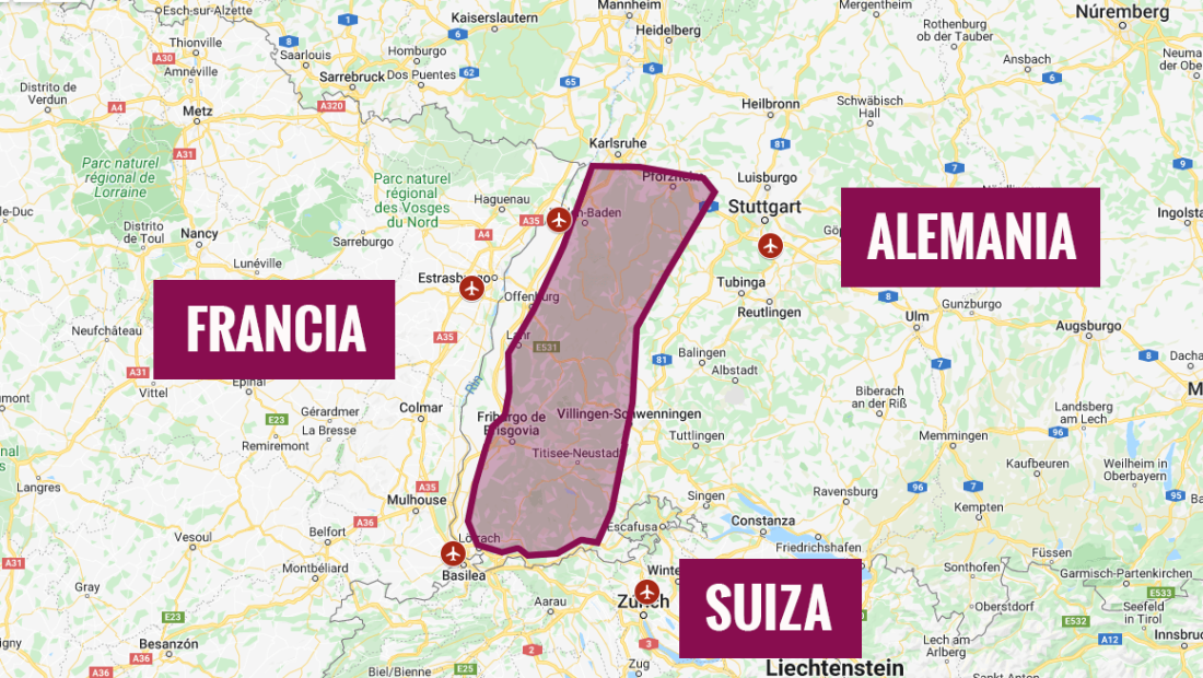 ▷ Cómo llegar a la Selva Negra: ¿qué aeropuerto es mejor para viajar a la Selva Negra?