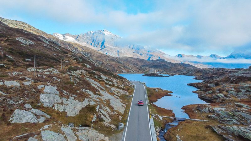 Ruta por Suiza en coche: San Bernardino Pass