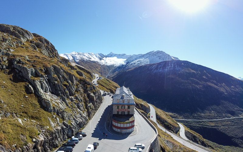 Ruta por Suiza en coche: Furkapass