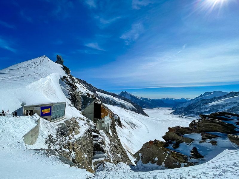 Ruta por Suiza en coche: Jungfraujoch