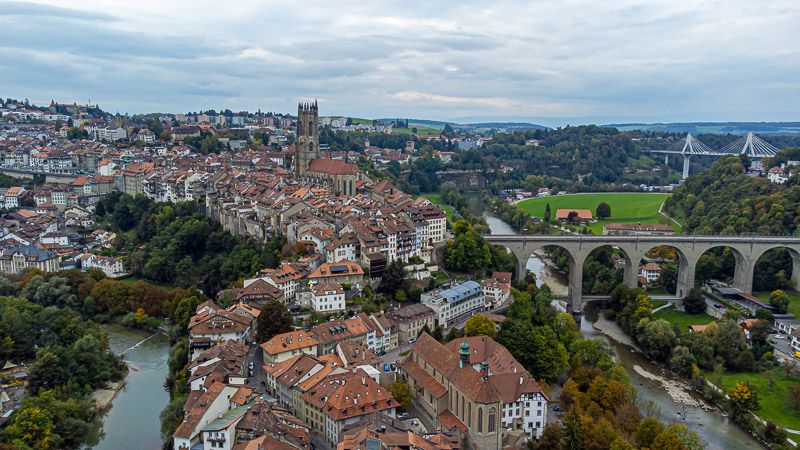 Ruta por Suiza en coche: Friburgo