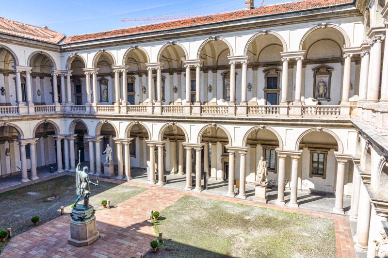 Qué ver en Milán: Pinacoteca Di Brera - Free tours por Milán