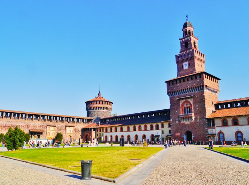 Qué ver en Milán: Castello Sforzesco - Free tours por Milán