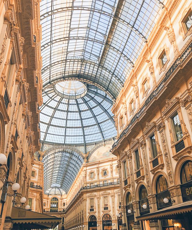 Qué ver en Milán: Galería Vittorio Emanuele II