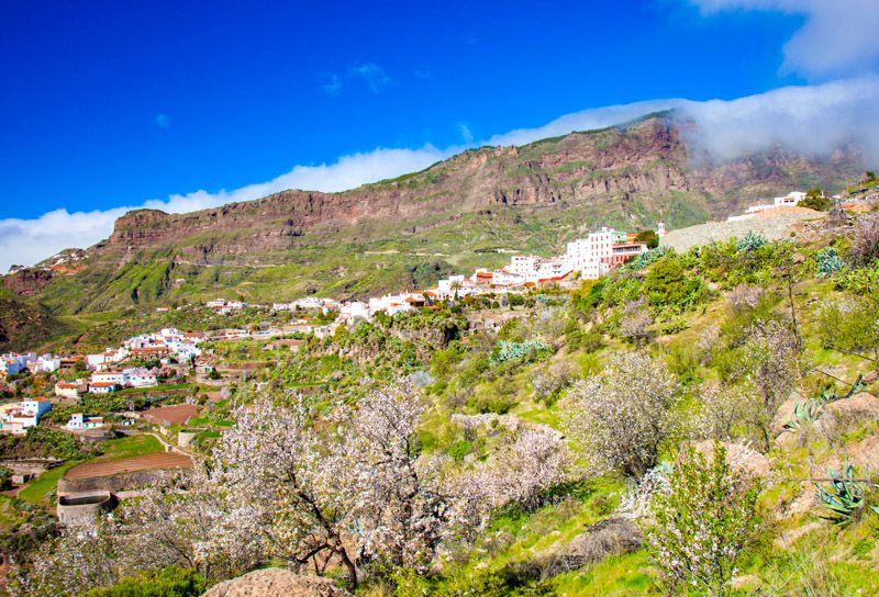 Los 20 pueblos más bonitos de España: Tejeda - Los 10 pueblos más bonitos de Canarias