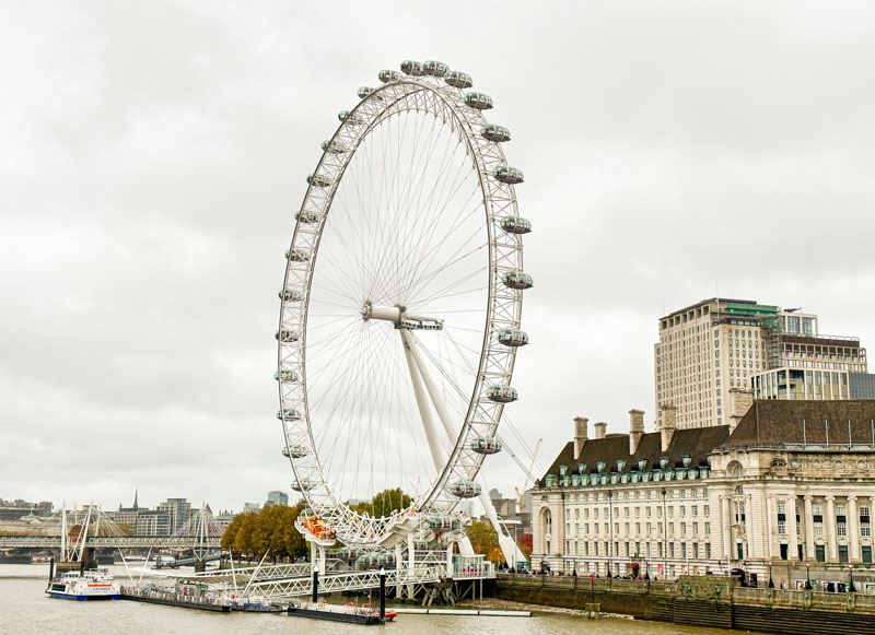 Qué ver en Londres en 4 días: London Eye