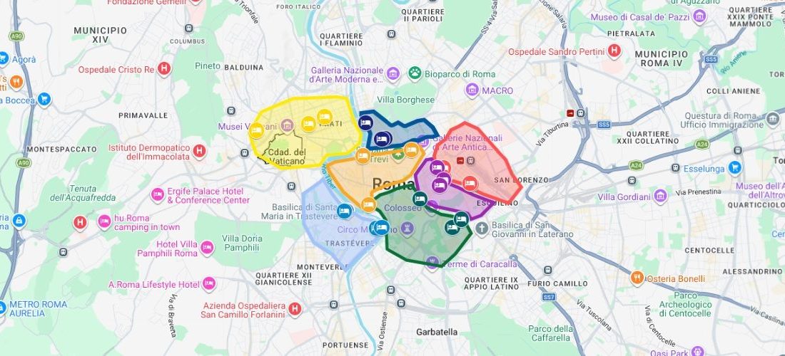 ▷ Dónde dormir en Roma barato: las MEJORES zonas y hoteles