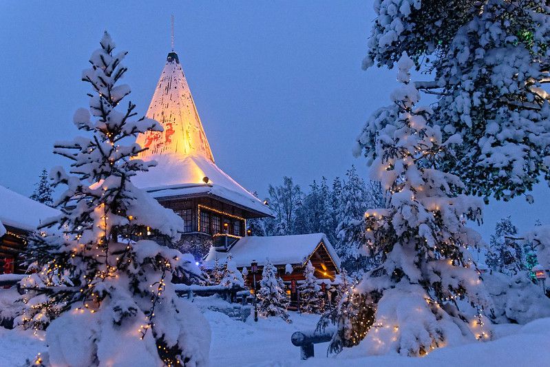 Los 10 mejores destinos para viajar en Navidad: Laponia