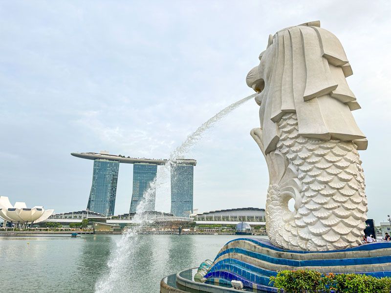 Qué ver en Singapur en 4 días: Merlion