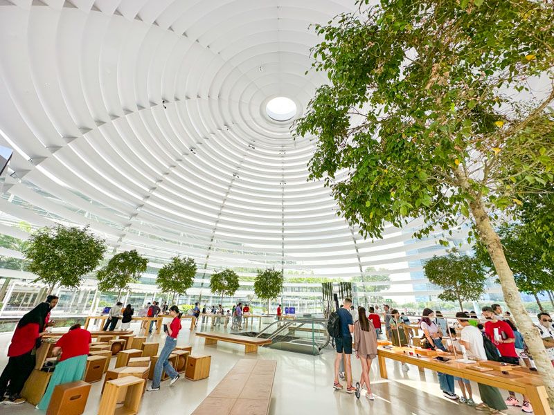 Qué ver en Singapur en 4 días: Apple Store Marina Bay Sands