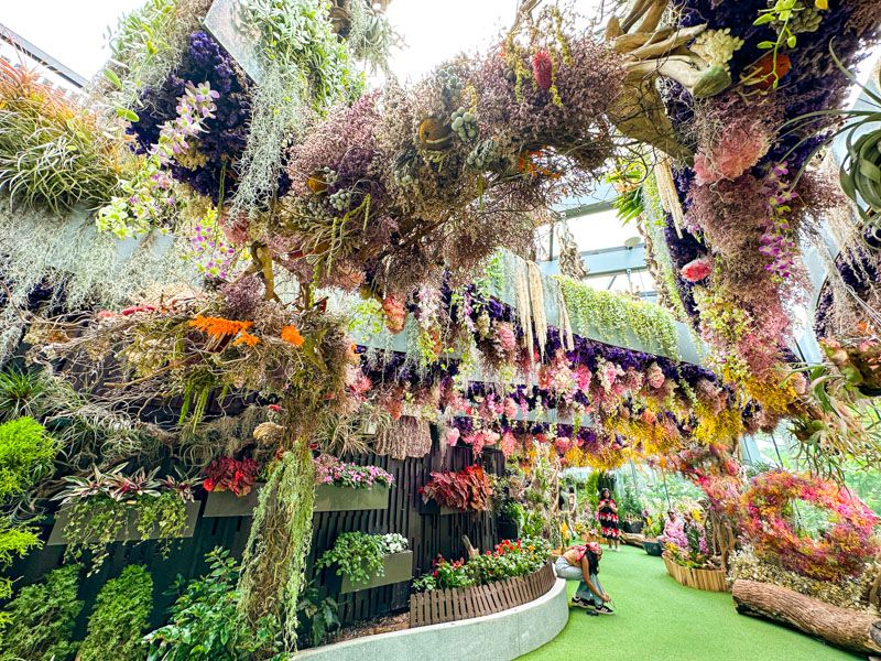 Qué ver en Singapur en 4 días: Floral Fantasy