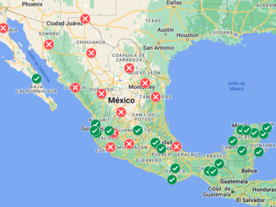 ¿Es seguro viajar a México? TODO lo que tienes que saber y zonas a evitar