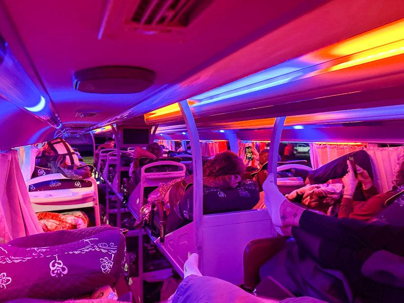 Viaje a Vietnam por libre en 21 días: autobús nocturno