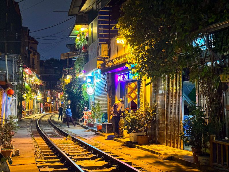 Viaje a Vietnam por libre en 21 días: Train Street de Hanoi