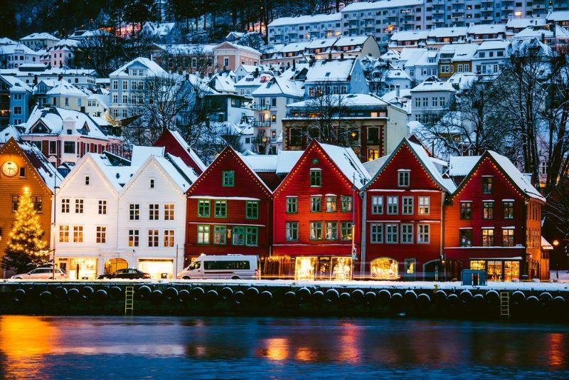 Los 11 mejores destinos para viajar en Navidad: Bergen