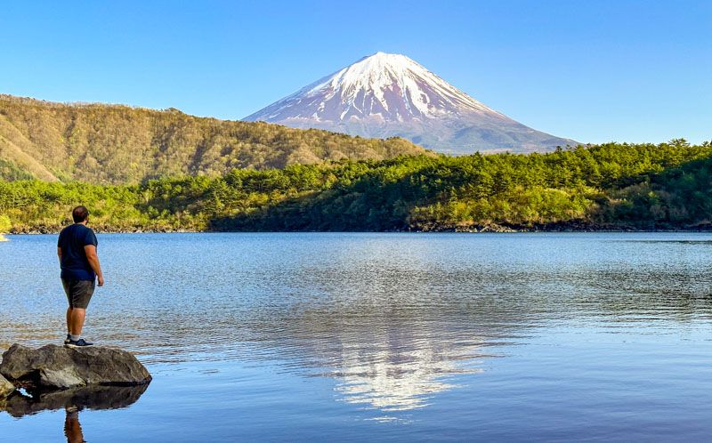 Visitar el monte Fuji desde Tokio por libre: Lago Saiko