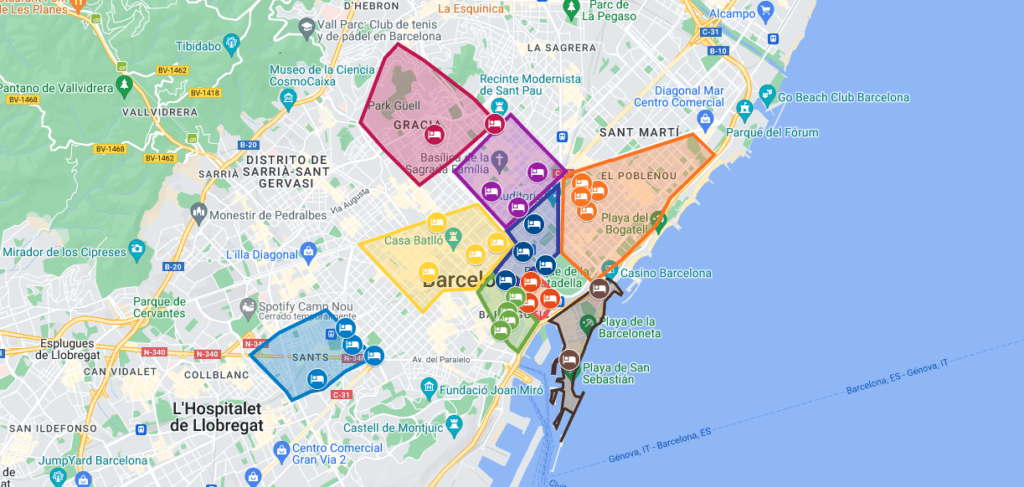 Dónde dormir en Barcelona barato: las 9 mejores zonas (+hoteles recomendados)