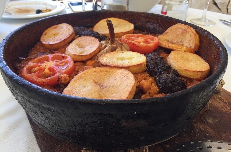 Dónde comer en Altea: arroz al horno en La Capella