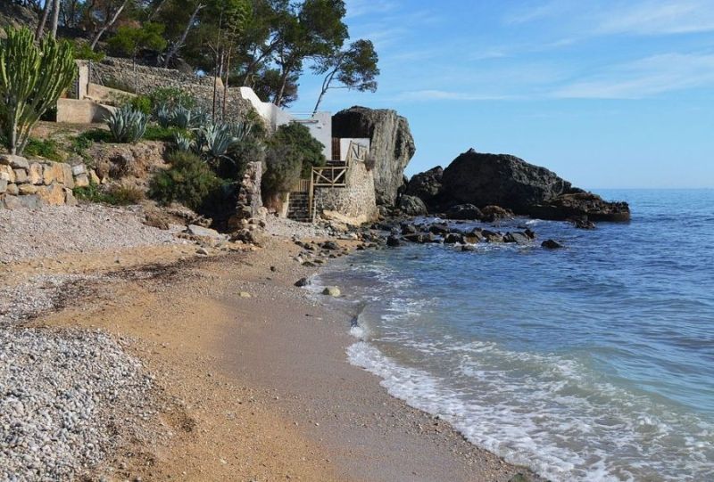 Qué ver en Altea: Playa del Cap negret