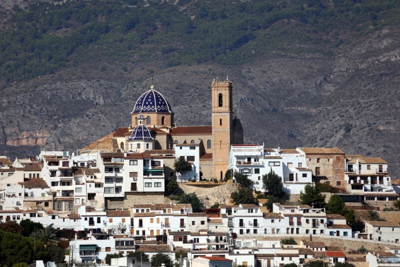 Vista panorámica de Altea