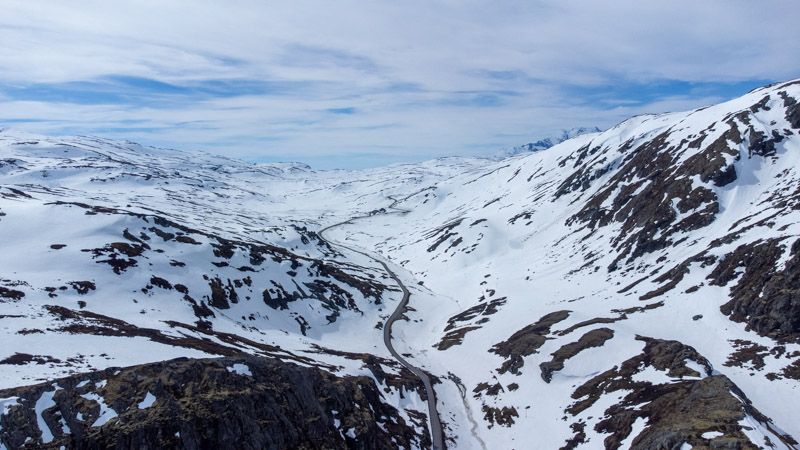 Ruta por Noruega: ruta escénica de Sognefjellet