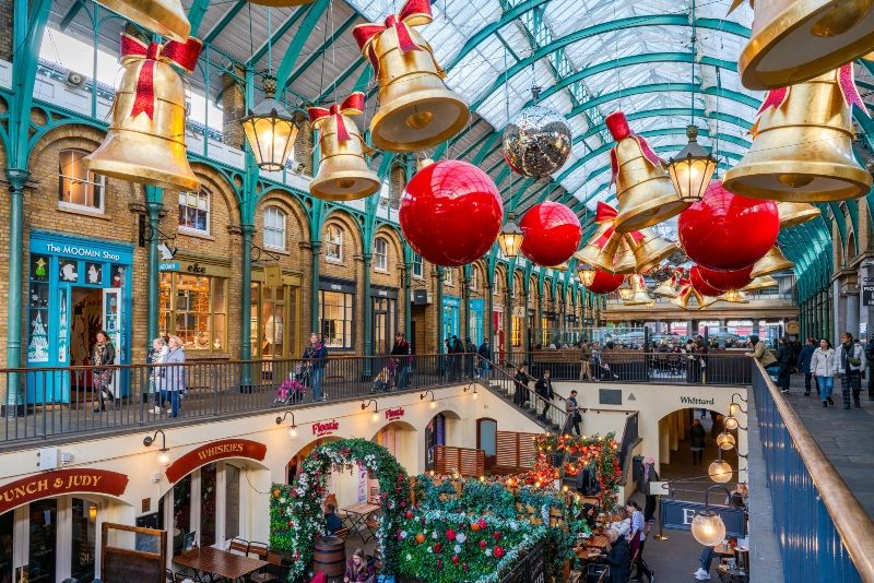 Mercados navideños en Londres: Apple Market en Covent Garden
