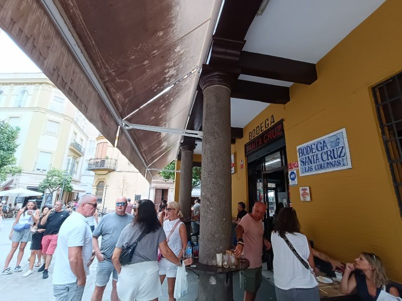 Dónde comer en Sevilla: Bodega Santa Cruz