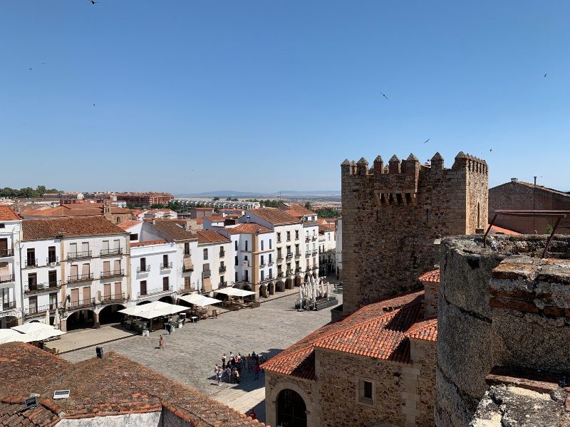 Qué ver en Cáceres ciudad: vistas desde la Torre de los Púlpitos