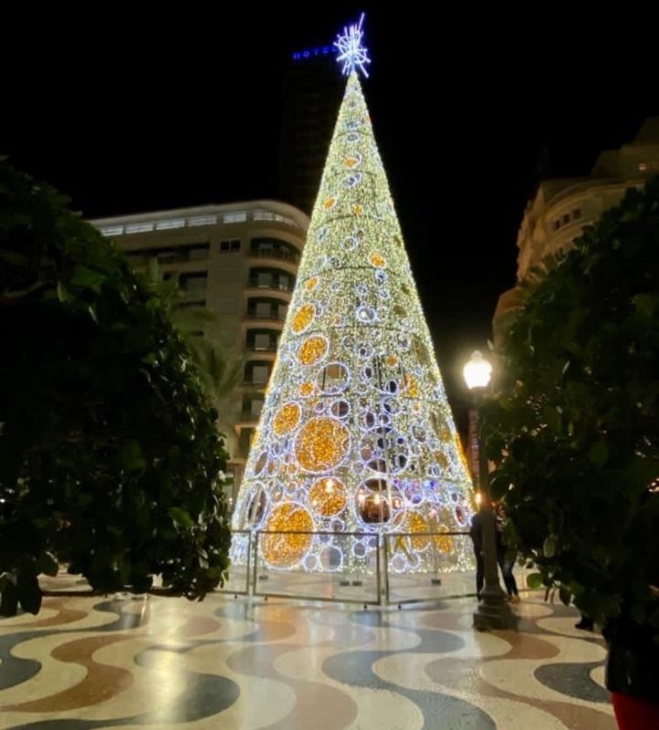 Alicante en Navidad: árbol de Navidad