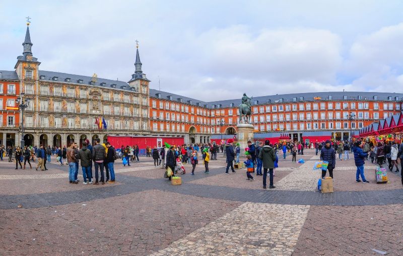 Madrid en Navidad: Mercadillo de la Plaza Mayor