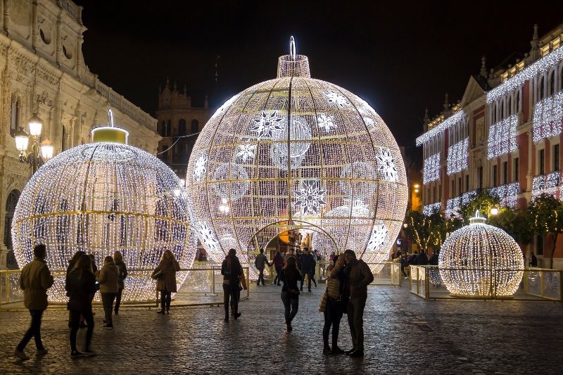 Sevilla en Navidad: Plaza de San Francisco