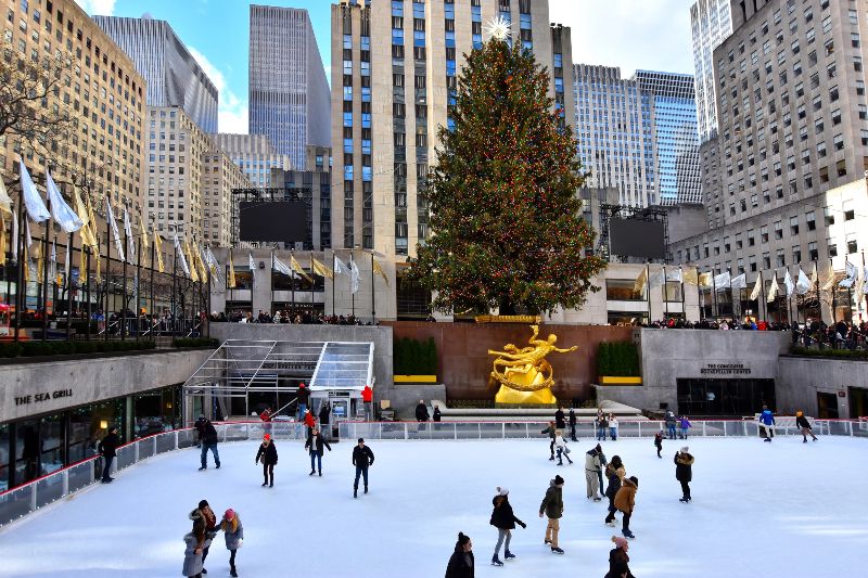 Los mejores destinos para viajar en Navidad: Nueva York