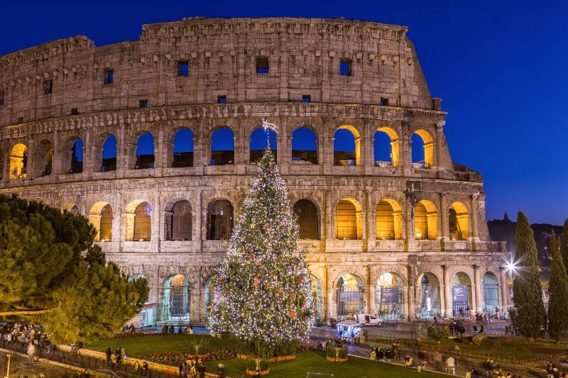 Los mejores destinos para viajar en Navidad: Roma