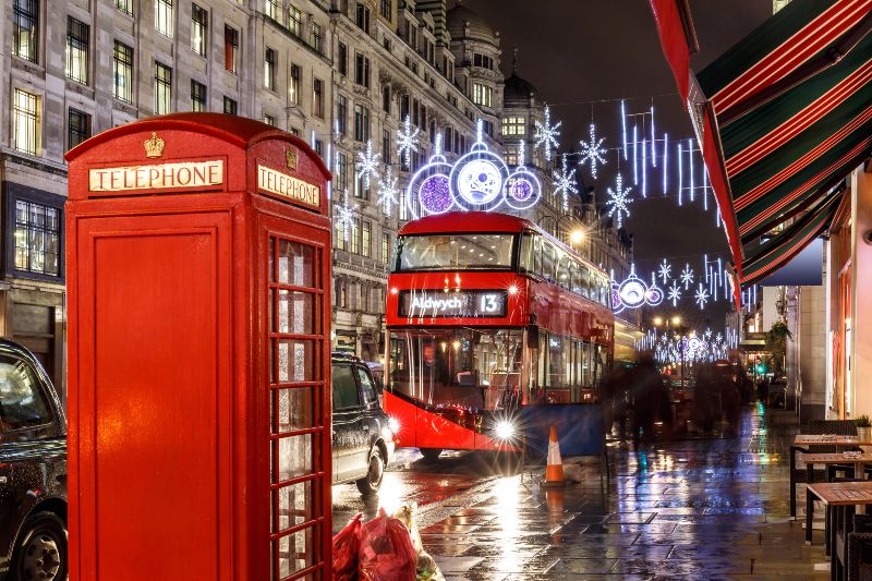 Los mejores destinos para viajar en Navidad: Londres