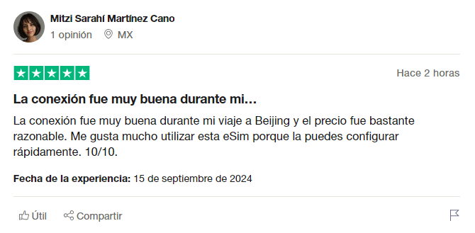 Opiniones de Holafly en Trustpilot