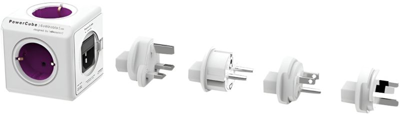 Regalos para viajeros: power cube con adaptadores