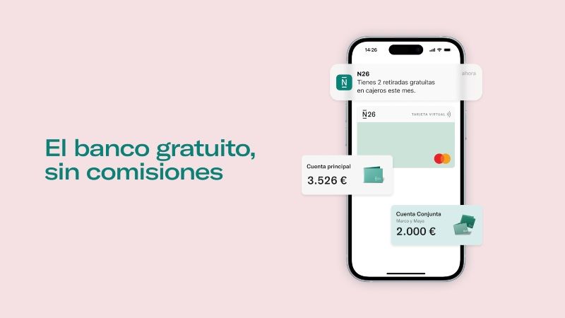 Código promocional N26 para pedir la tarjeta gratis