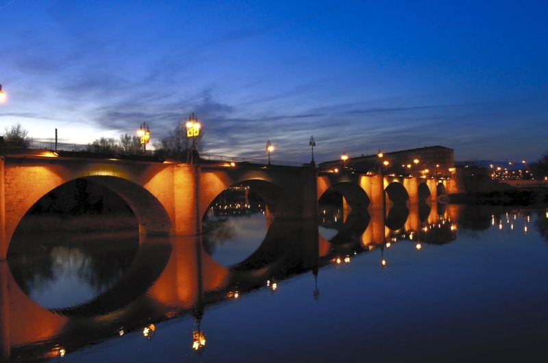 Mejores free tours por Logroño: Puente del río Ebro