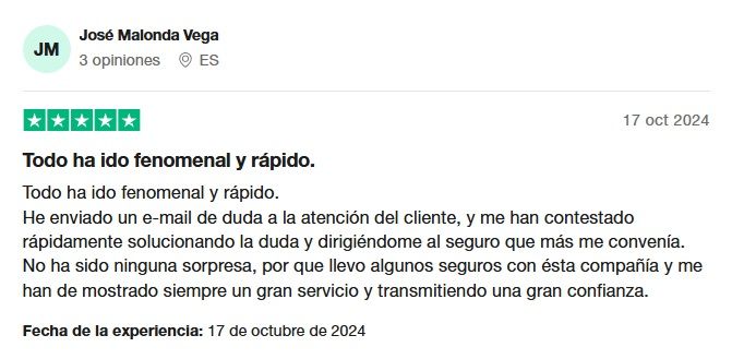 IATI seguros opiniones en Trustpilot en 2024