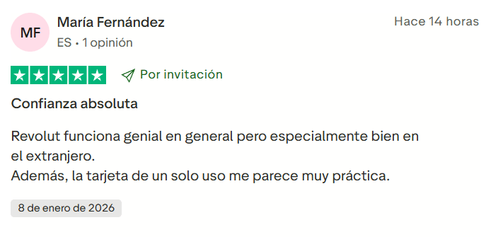 ▷ Revolut opiniones en 2026: ¿Vale la pena esta tarjeta para viajar? 3 Opiniones Revolut positivas
