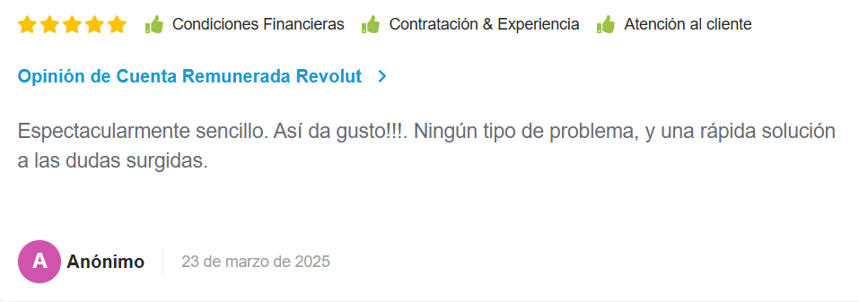 Revolut opiniones cuenta remunerada Helpmycash