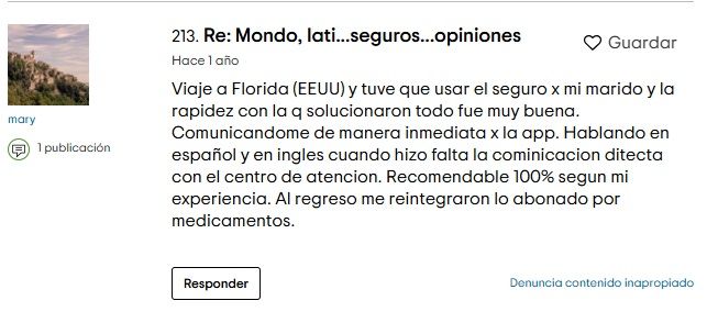 Heymondo opiniones en Tripadvisor