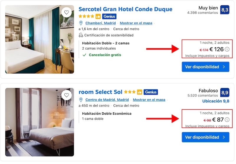 ▷ Descuento Booking hasta -30% SIN CÓDIGO ni REGISTRO aquí ⚠️ 3 Descuento Booking: cómo aplicar el descuento Booking sin código paso a paso