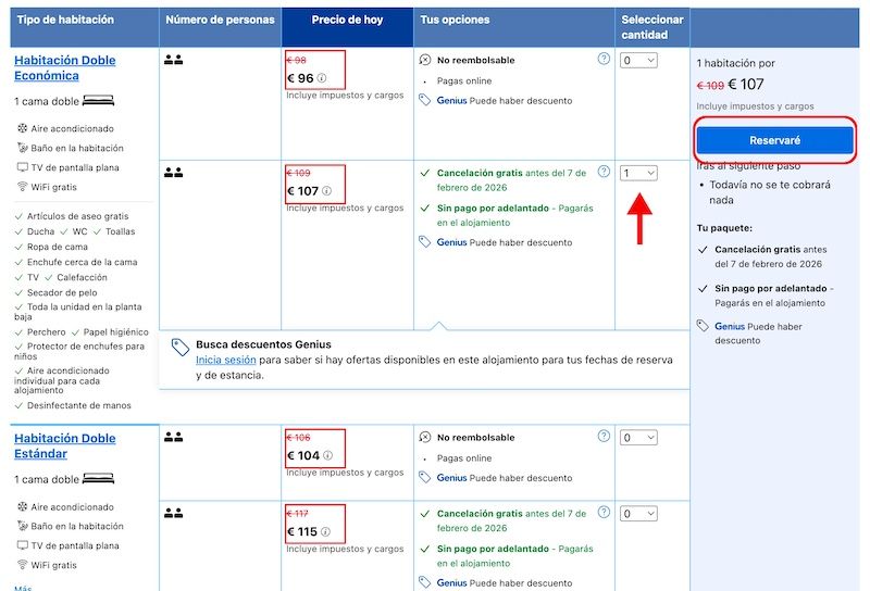 ▷ Descuento Booking hasta -30% SIN CÓDIGO ni REGISTRO aquí ⚠️ 4 Descuento Booking: cómo aplicar el descuento Booking sin código paso a paso