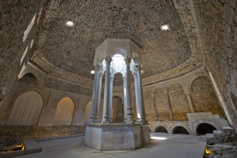 Localizaciones de Juego de Tronos en Girona: Baños Árabes