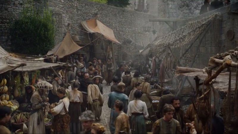 Localizaciones de Juego de Tronos en Girona: Mercado del Puerto de Braavos