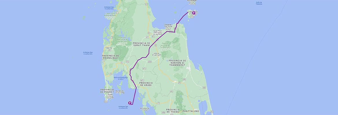 Cómo ir de Koh Phi Phi a Koh Samui ✔MEJOR opción ✔MEJOR precio
